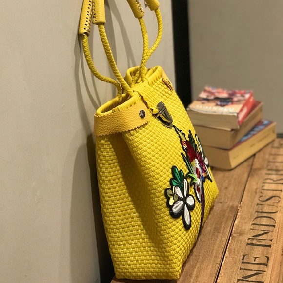Yellow Large Tote Bag - Picture 3 of 5